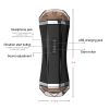 3 in 1 Male Masturbators Adult Sex Toys with Realistic Textured Mouth Vagina and Tight Anus, Men's Pocket Pussy