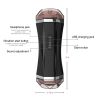 3 in 1 Male Masturbators Adult Sex Toys with Realistic Textured Mouth Vagina and Tight Anus, Men's Pocket Pussy